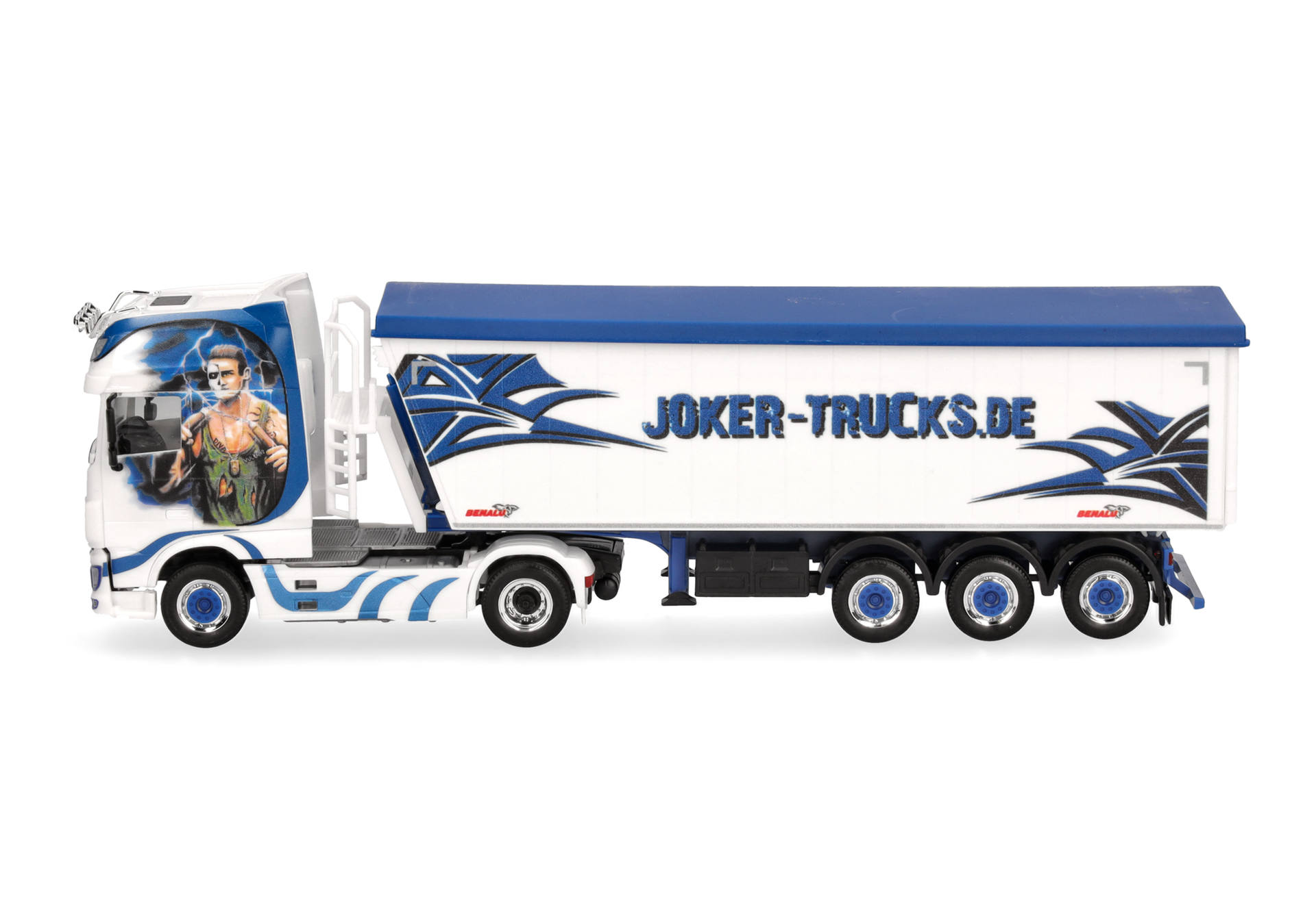 DAF XF 105 Euro6 Stöffelliner-Sattelzug "Joker Trucks" (Mecklenburg-Vorpommern/Stavenhagen)