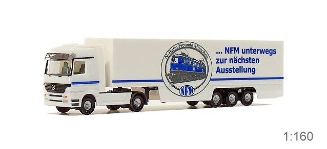 Mercedes-Benz Actros LH Koffer-Sattelzug "N-Bahn-Freunde München"