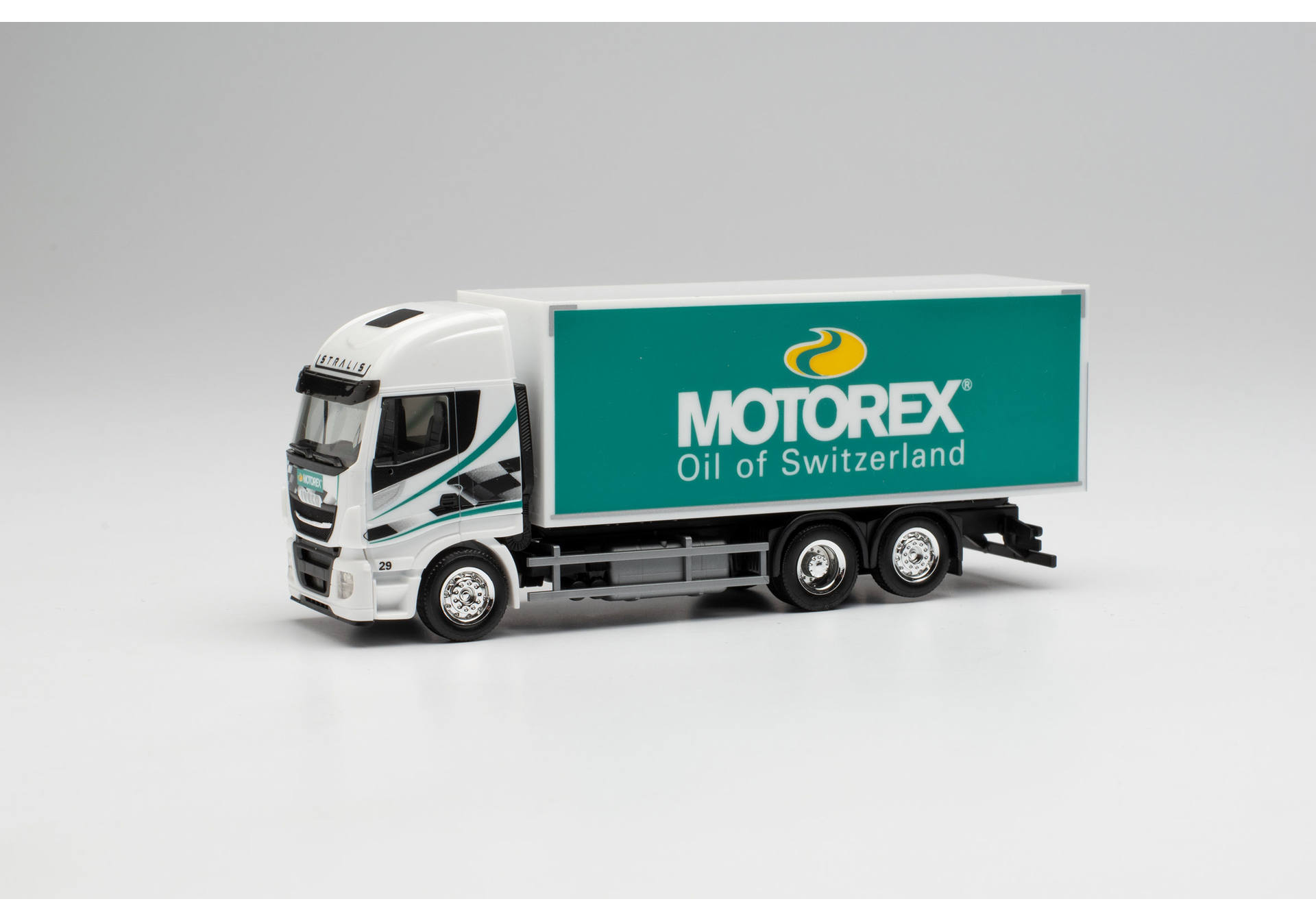 Iveco Stralis XP box truck "MOTOREX"