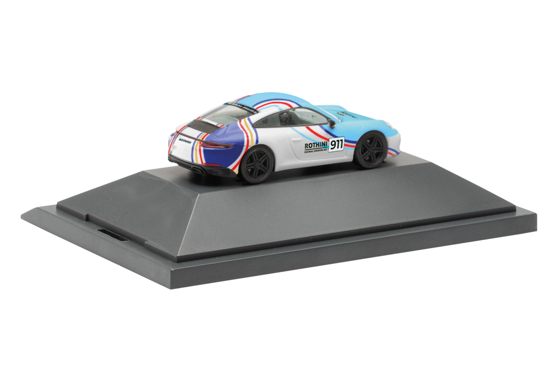 Porsche 911 Carrera 4 "Signal Wrapping Edition 2023 / Rothini"