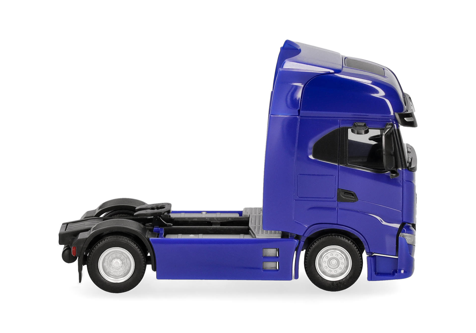 Lkw, -Kabine, blau, Sattelzugmaschine, Modell