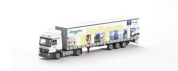 Mercedes-Benz Actros L '02 (1841) Curtain Planoa Saddle Train