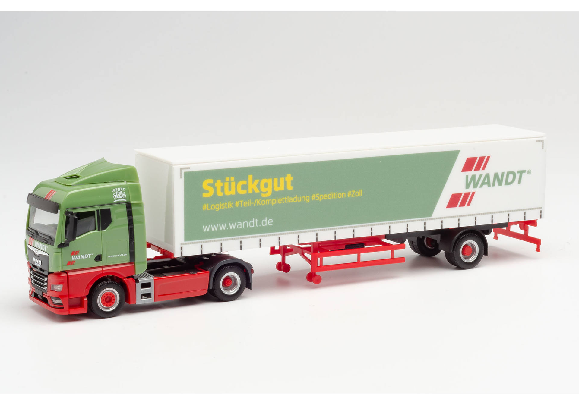 MAN TGX GM curtain canvas semitrailer „Spedition Wandt“