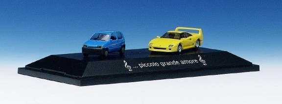 Ferrari Cinquecento and F40