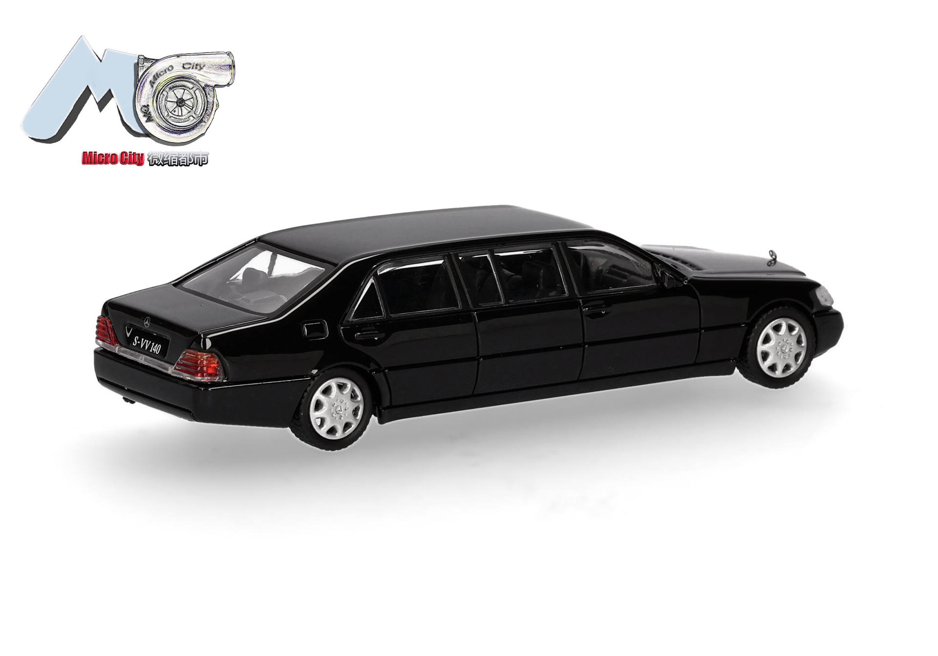MicroCity: Mercedes-Benz S600 Pullman, black