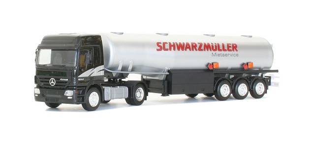 Mercedes-Benz Actros LH fuel tank semitrailer "Schwarzmueller"