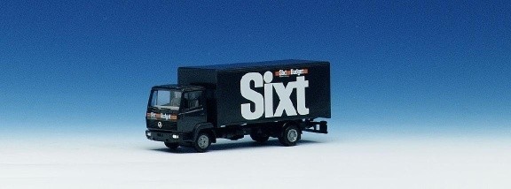 Mercedes-Benz LP 814 case truck with loading line 2a