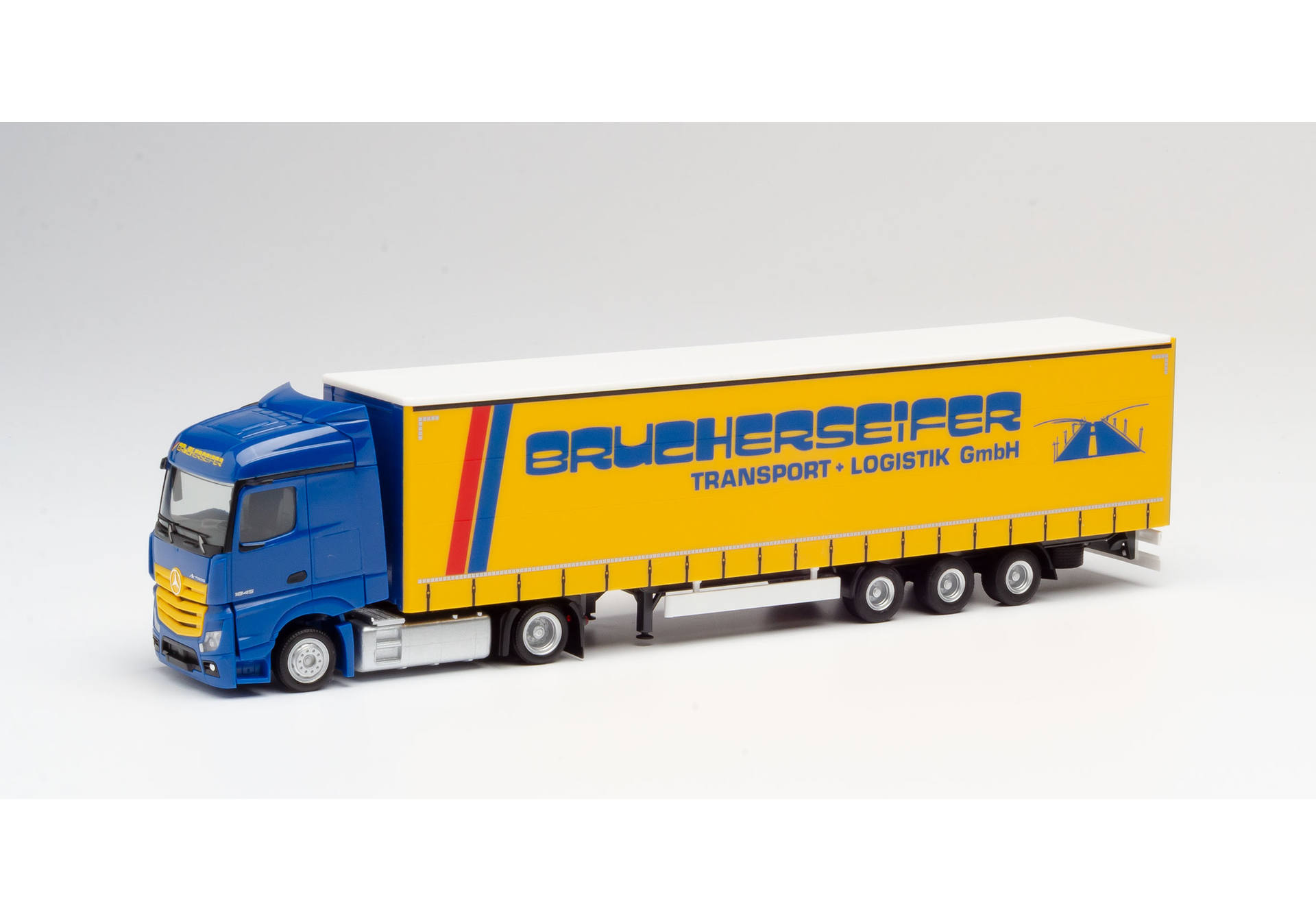 Mercedes-Benz Actros Streamspace 2,5 Lowliner-Gardinenplane 2a/3a "Brucherseifer"