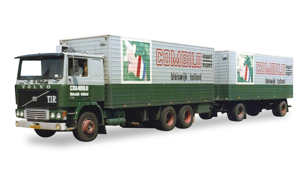 Volvo F 89 box Trailer "Combilo"