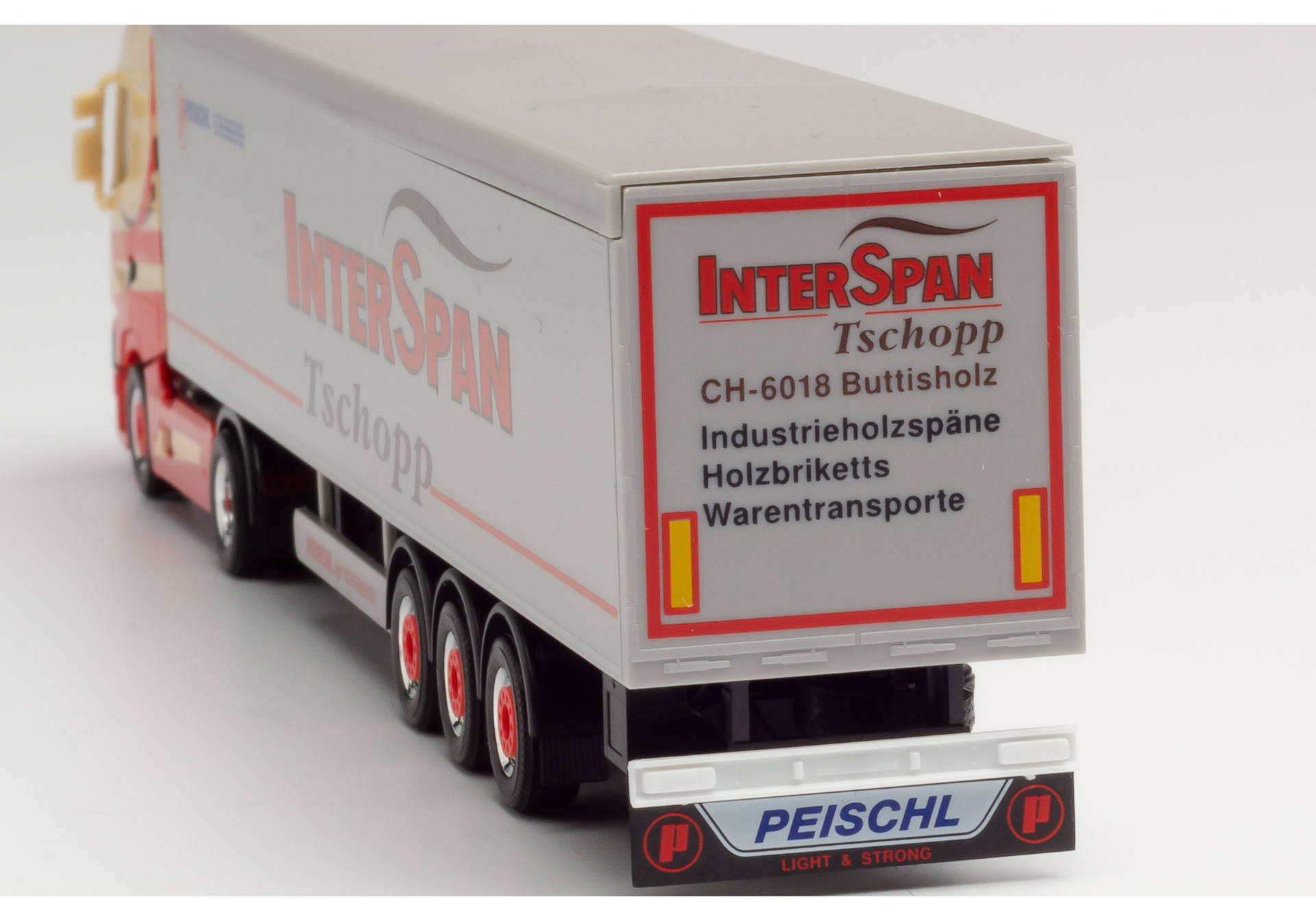 Renault T Schubboden-Sattelzug "Tschopp Interspan" (CH)