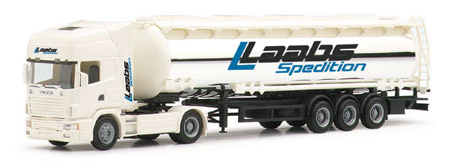 Scania 144 TL JumboTank saddle train 2A/3A
