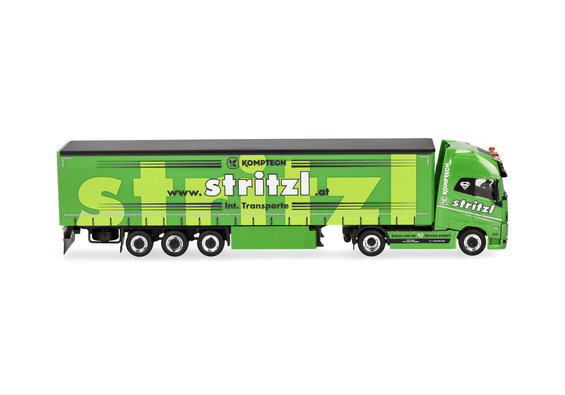 Volvo FH16 GL XL 2020 curtain canvas semitrailer truck "Stritzl" (Austria)