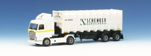 Scania 143 m streamline 30 "Bulkcontainer saddle train 2A/2A