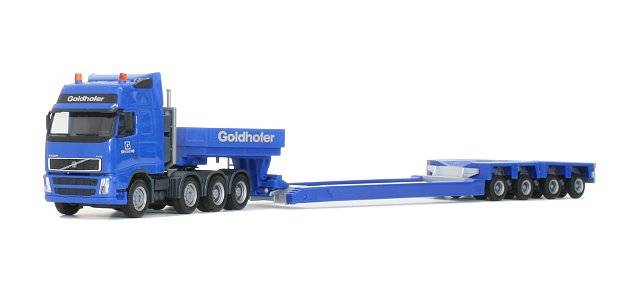Volvo GL XL low boy semitrailer "Goldhofer"