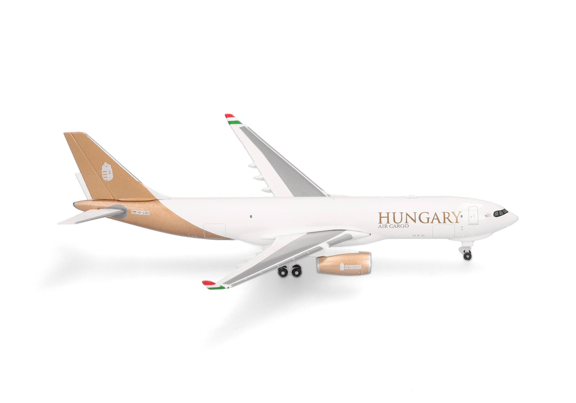 aircraft, airplane, passenger jet, Hungary, golden livery