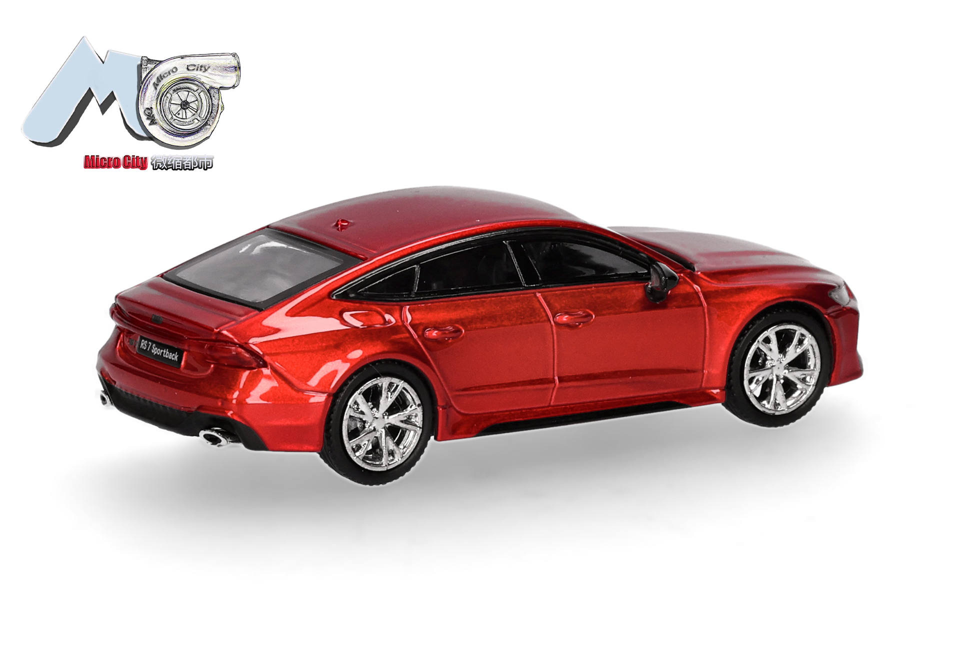 MicroCity: Audi RS7, red