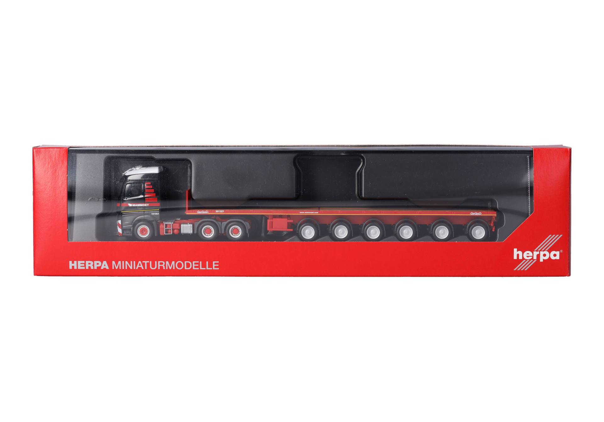 Mercedes-Benz Arocs Streamspace ballast semitrailer "Mammoet" (Netherlands / Utrecht)