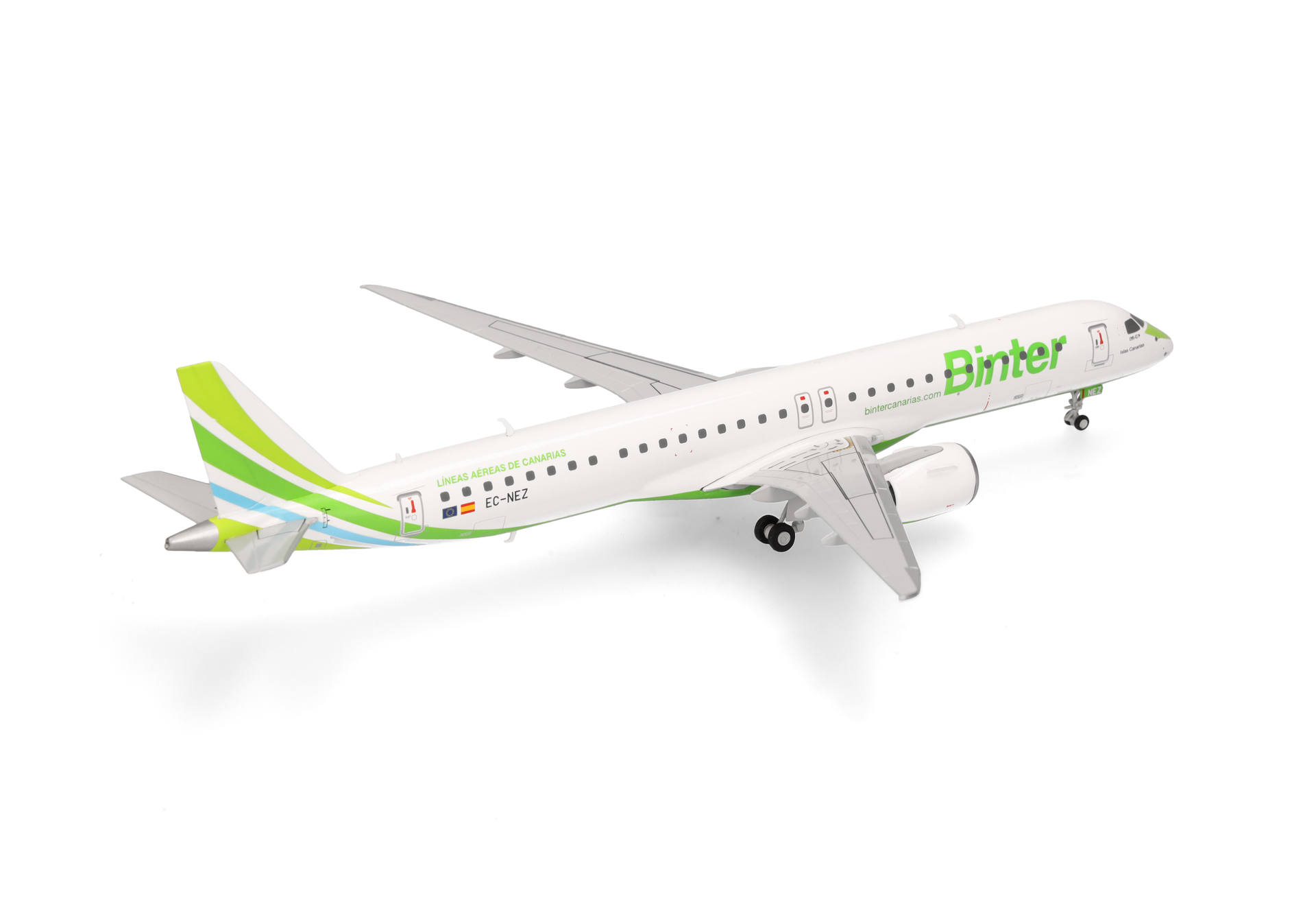 Binter Canarias Embraer E195-E2 - “Islas Canarias” - EC-NEZ 