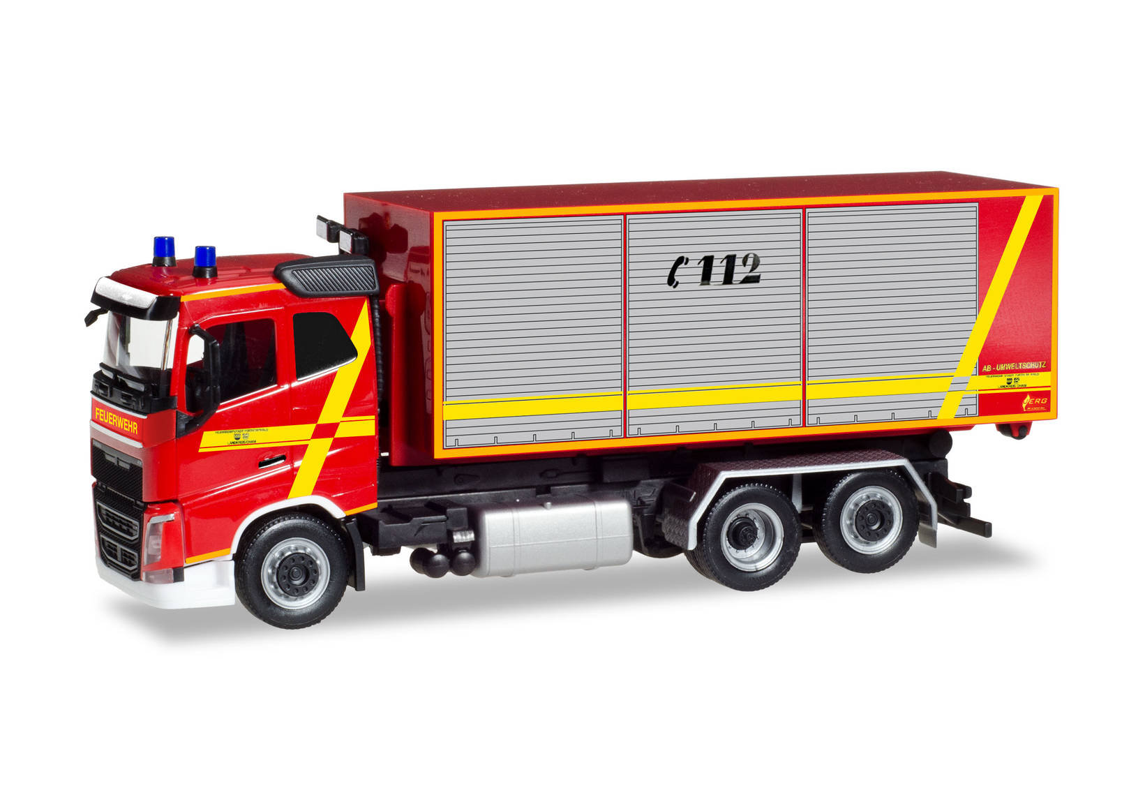 Volvo FH Flachdach Abrollcontainer-LKW "Feuerwehr Furth im Wald"