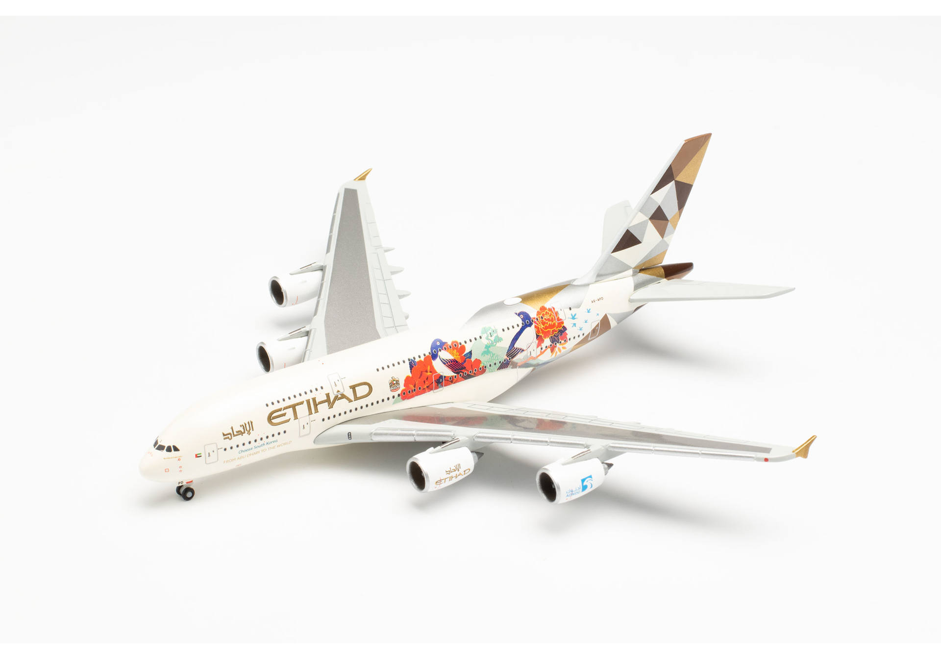 Etihad Airways Airbus A380 "Choose South Korea"