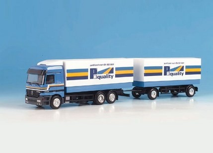 Mercedes-Benz Actros L platform/plan hitcher train 3a/2a