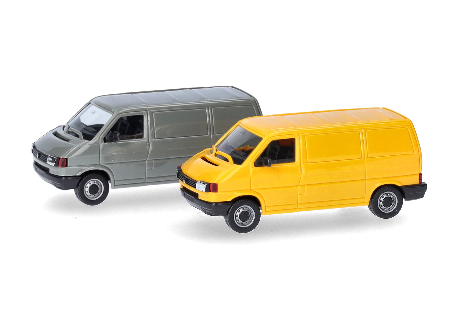 Herpa MiniKit: Volkswagen (VW) T4 Kasten, grau/ginstergelb 