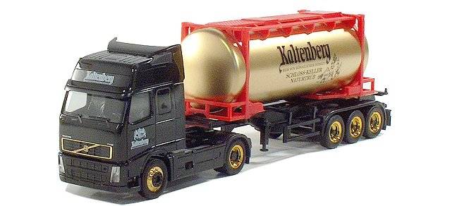 Volvo FH tank container semitrailer "Kaltenberg"