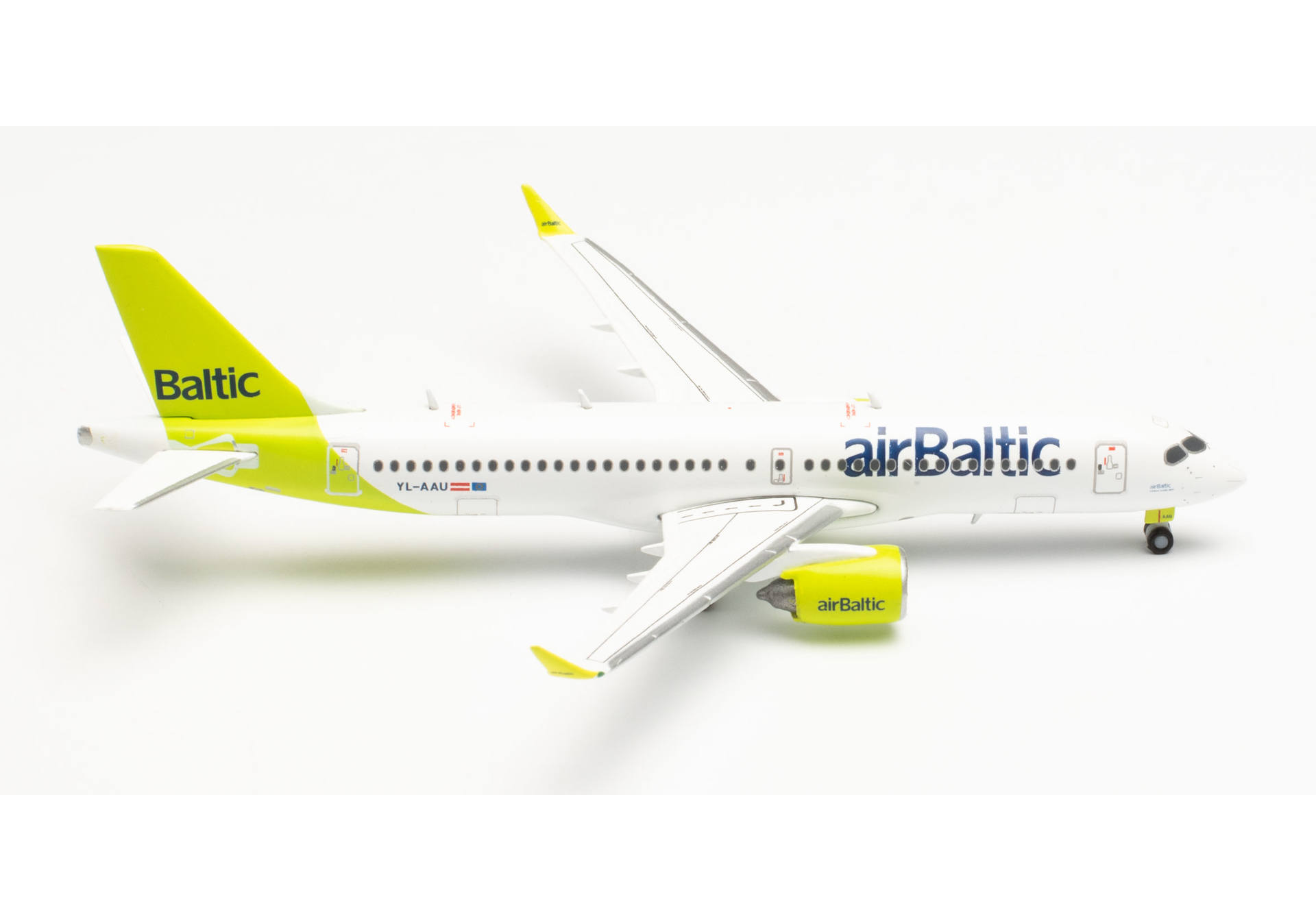 airBaltic Airbus A220-300 - new livery “100th A220” – YL-AAU