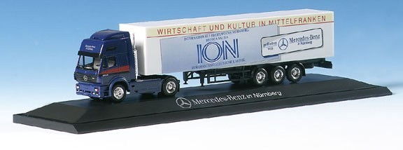 Mercedes-Benz Sk Eurocofan-Sattelzug 2a/3a base pressure "Mercedes Benz in Nuremberg" PC