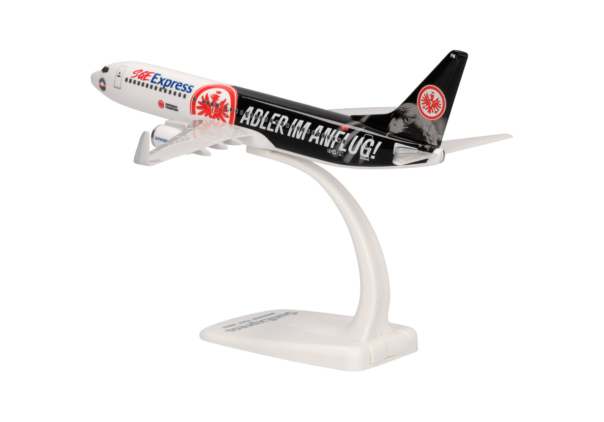 Sun Express Boeing 737-800 "Eintracht Frankfurt - SGE Express" - "Adler im Anflug" - TC-SPM
