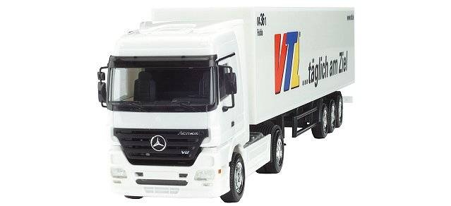 Mercedes-Benz Actros LH box semitrailer "VTL"