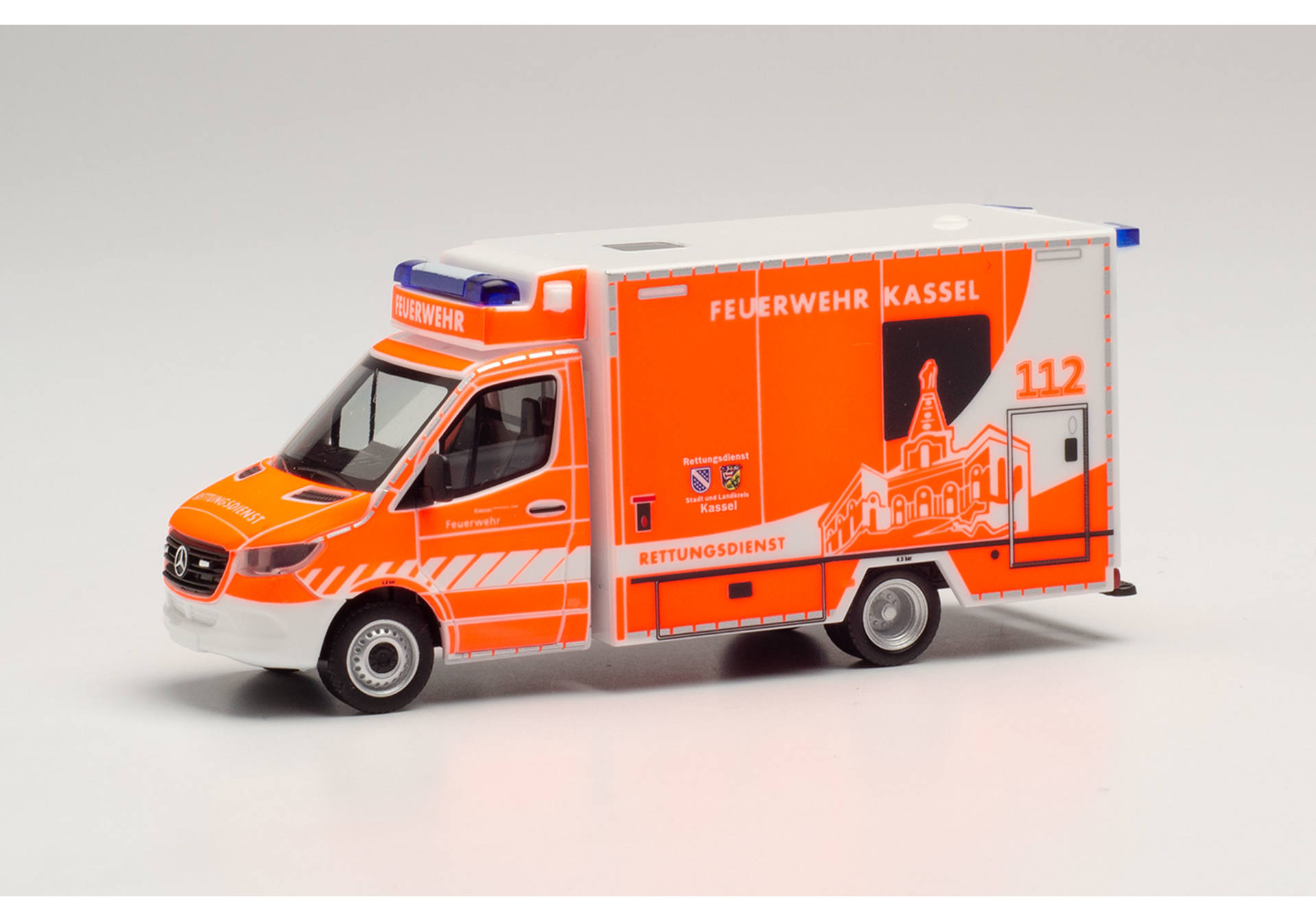 Mercedes-Benz Sprinter `18 Fahrtec ambulance "Fire brigade Kassel"