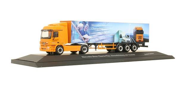 Mercedes-Benz Actros L'02 box semitrailer "Charter Way"