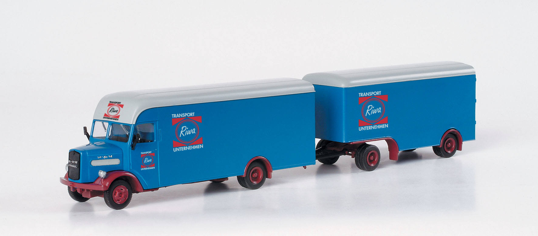 MAN 750L box trailer "Riwatrans"