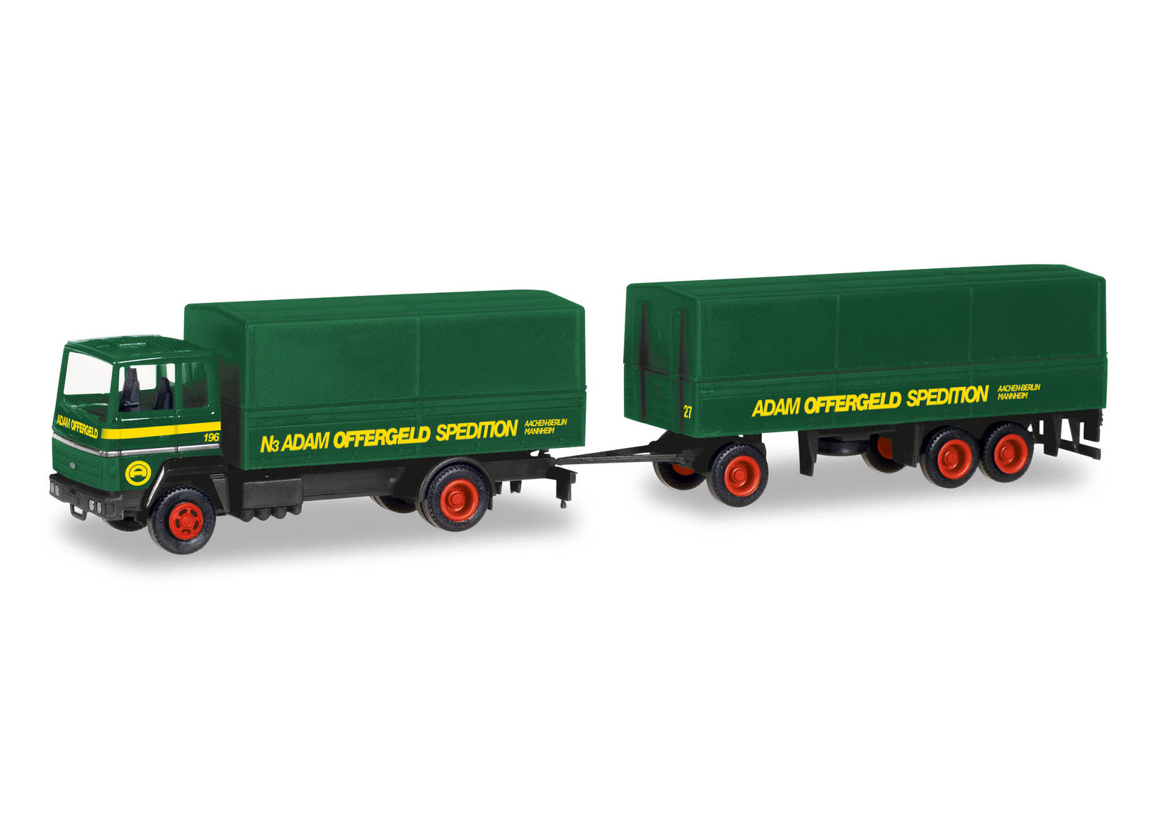 Ford Transconti canvas trailer "Offergeld"