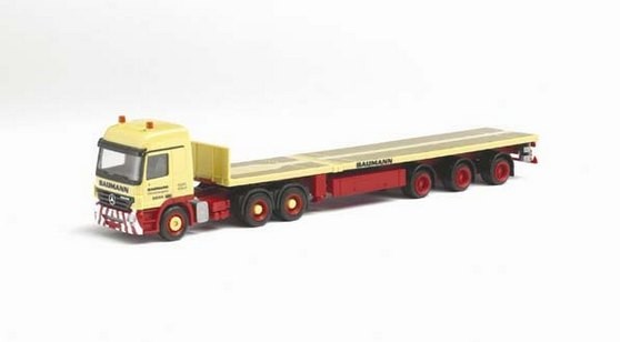 Mercedes-Benz Actros L ´02 NOotboom Teletrailer saddle train 3A/3A