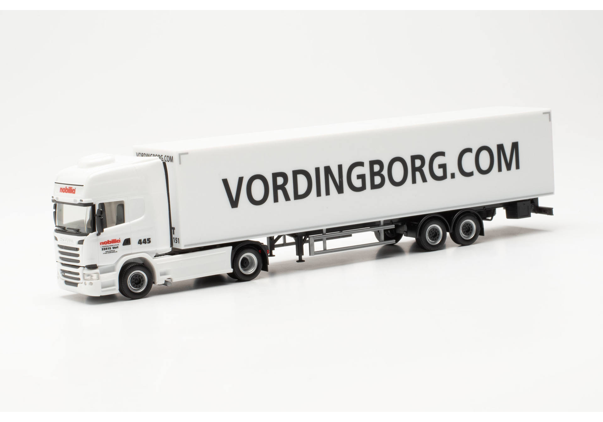  Scania R'13 TL box semitrailer "Nobilia - Vordingborg"