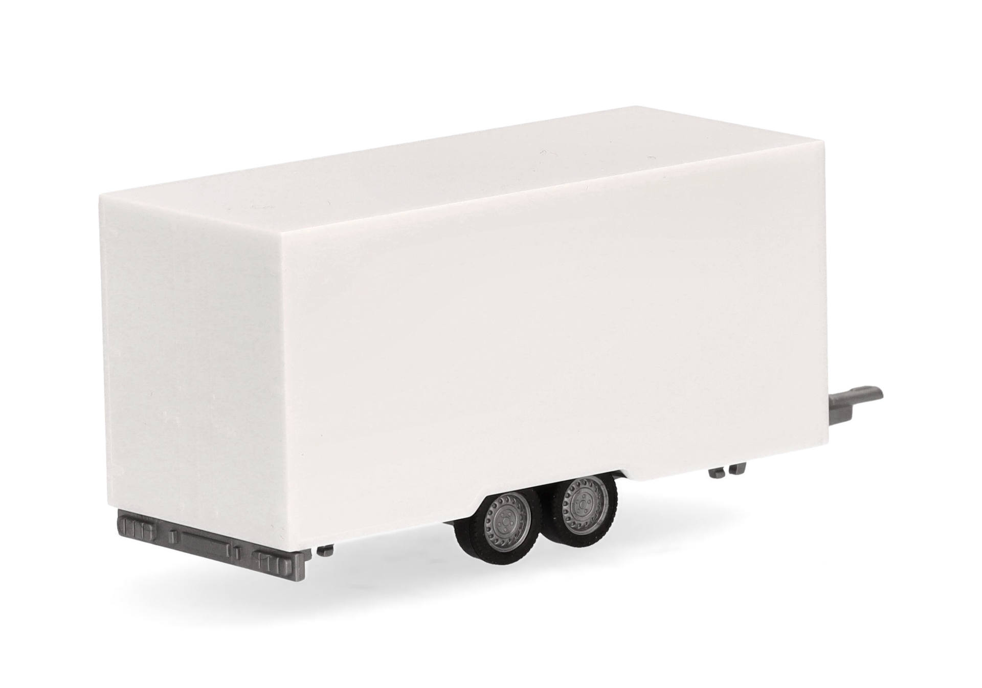 Box trailer 4,7m for cars and vans, white