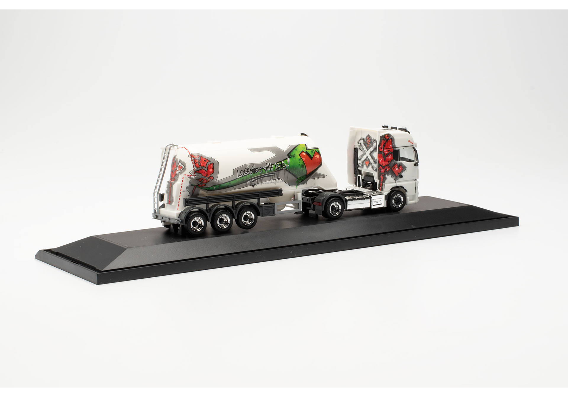 MAN TGX GX Eutersilo-Sattelzug / bulk semitrailer „Denkinger“ (Baden-Württemberg/Ehingen)