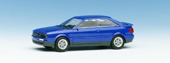 Audi 1 rotatable plastic display 8 models of 6 pieces in standard colors