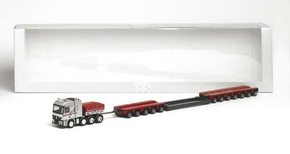 Mercedes-Benz Actros/Titan ´04 deep charging trailer train special box