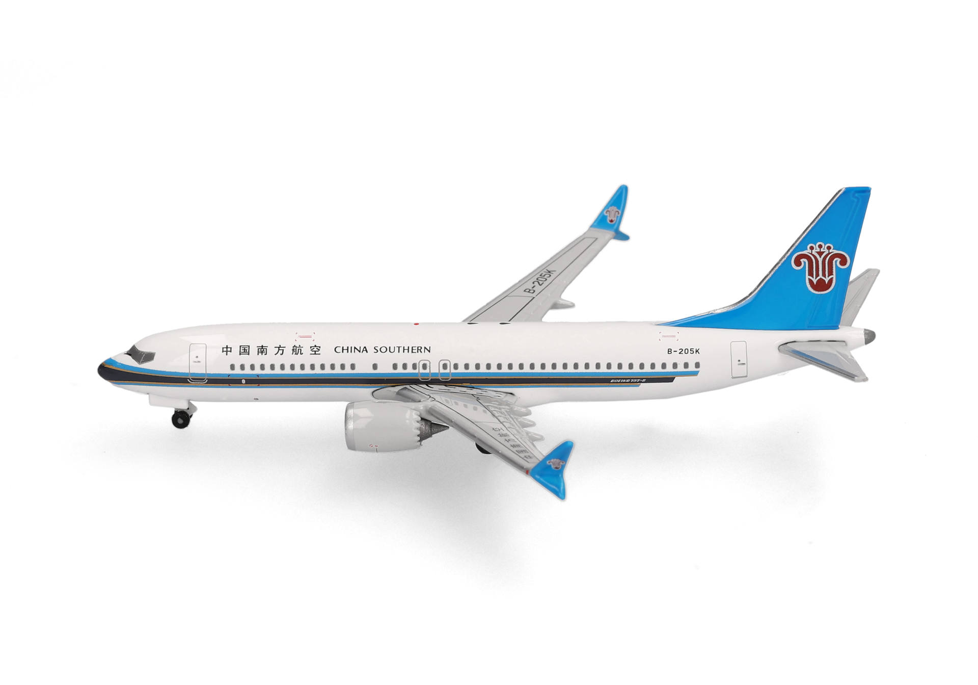 flugzeug, modell, jet, China Southern, maßstabmodell