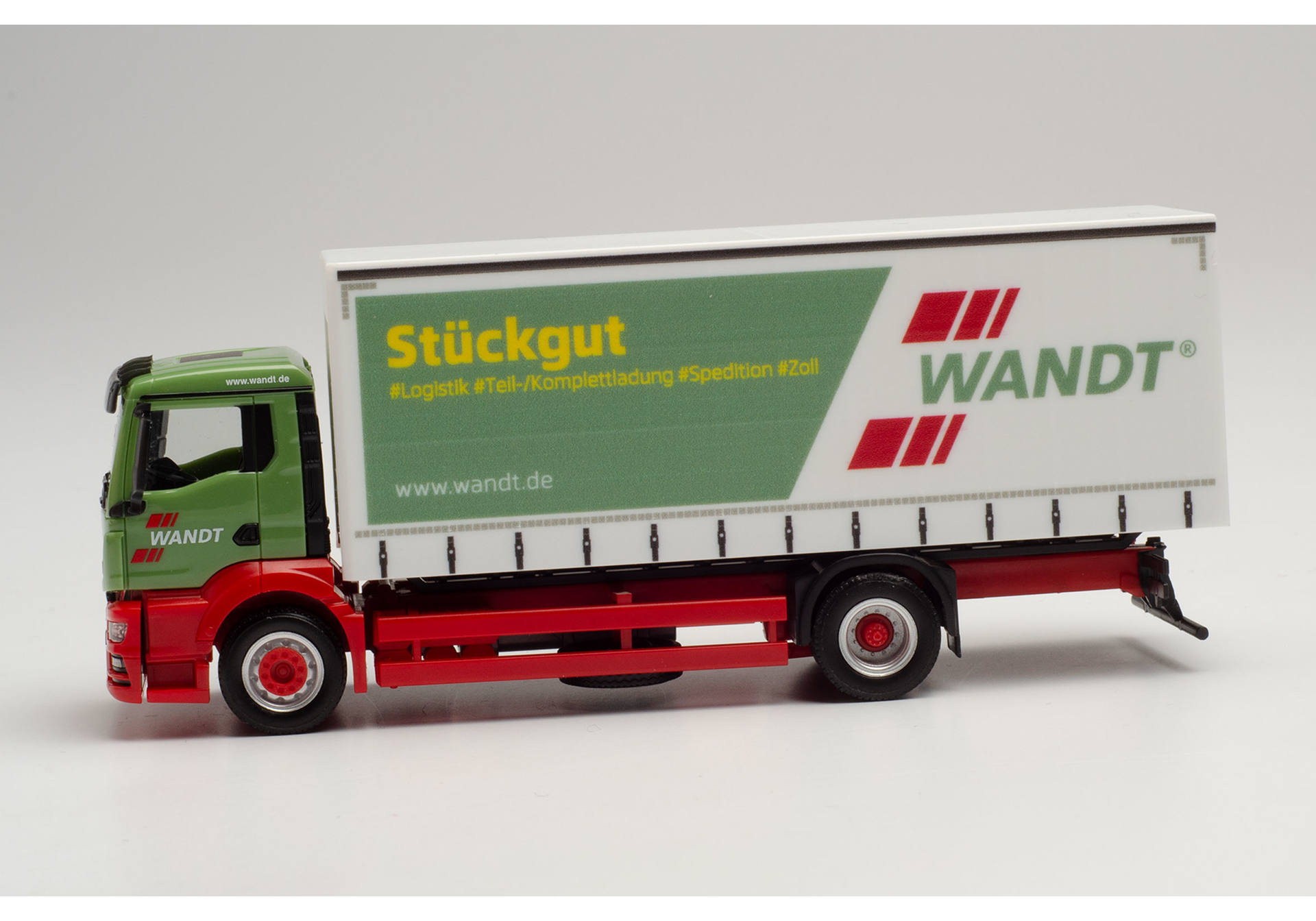 MAN TGS NN curtain canvas semitrailer truck "Wandt"