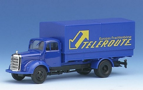 Mercedes-Benz Hauber platform/plane truck 2a