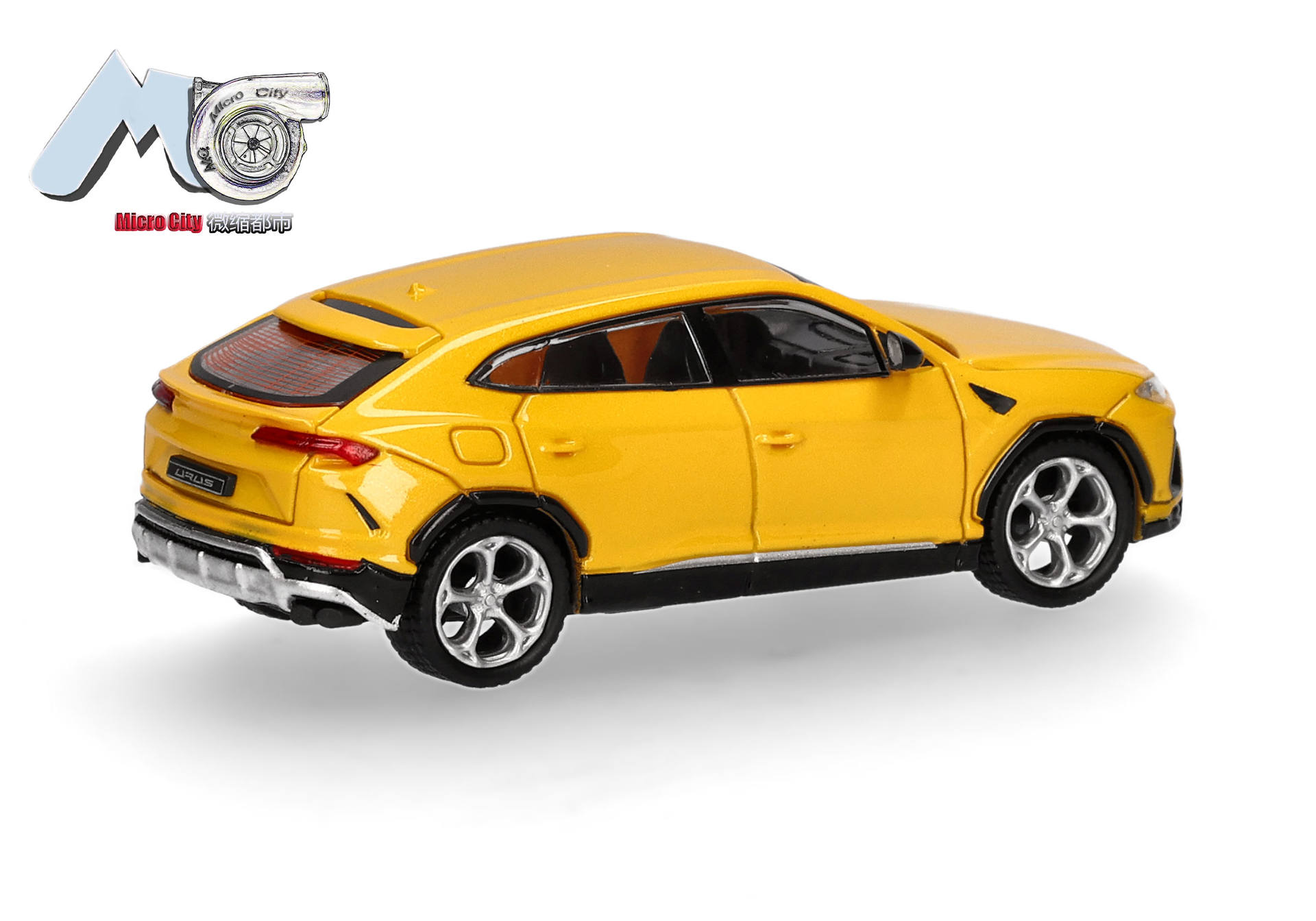 MicroCity: Lamborghini Urus, yellow