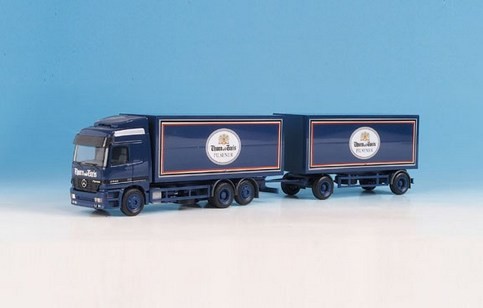 Mercedes-Benz Actros l case trailer train 3A/2A