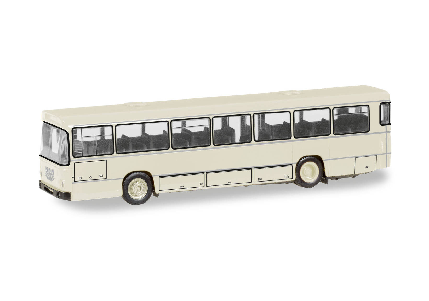 MAN Büssing SÜ 210 bus, ivory