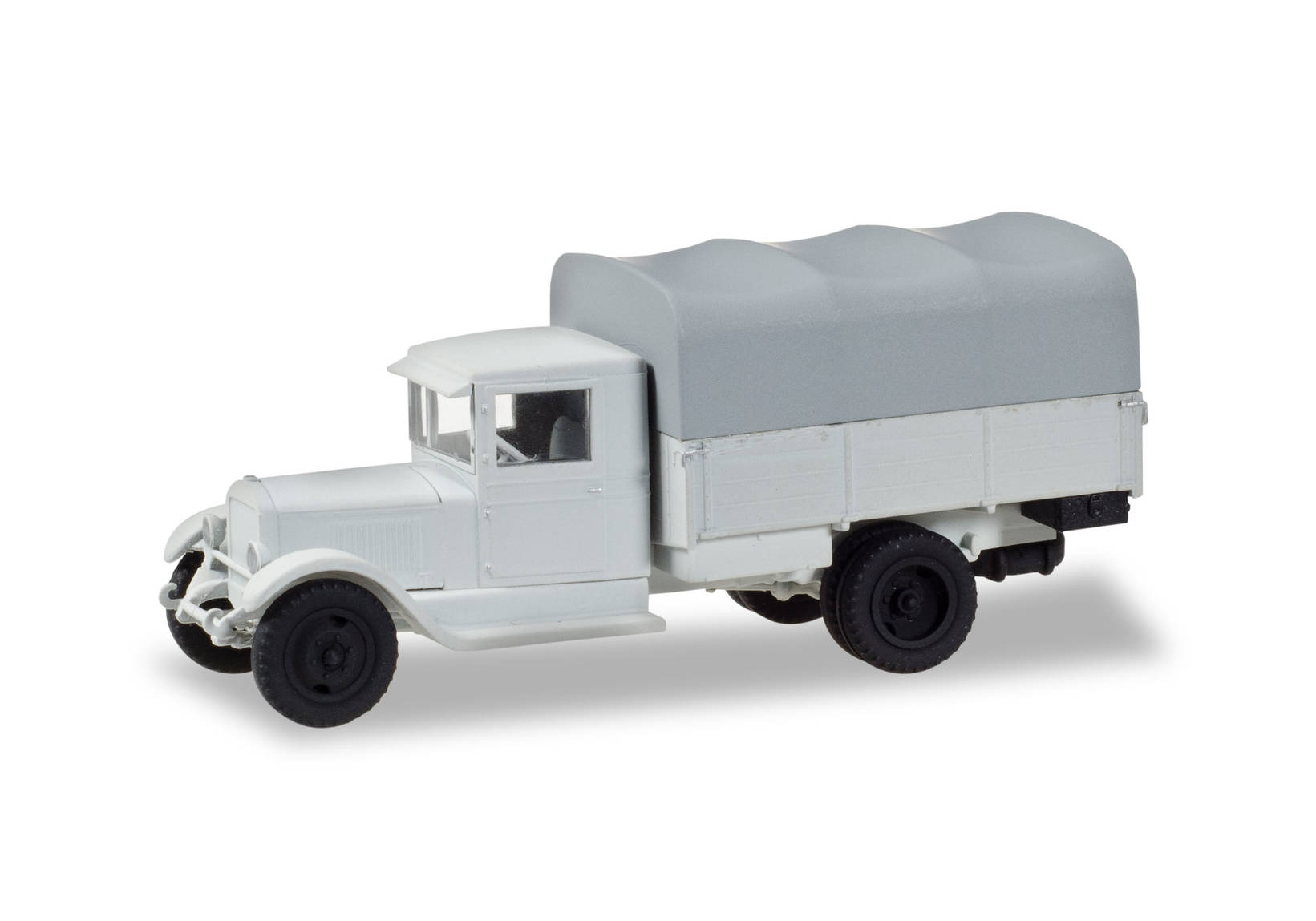 ZIS 5 with platform and canvas "Wintertarnung Moskau 1941"