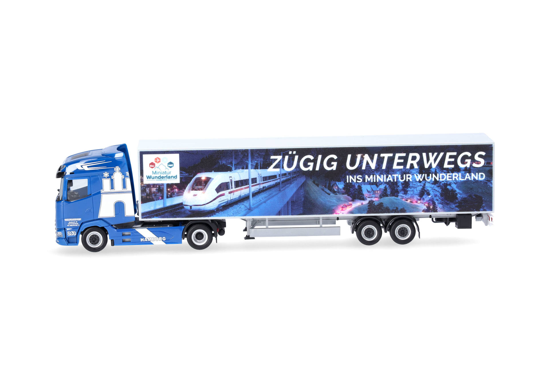 DAF XG Koffer-Sattelzug "Garbe Transport GmbH/Miniaturwunderland Hamburg"