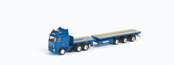 Volvo FH 16 (NEW) Nooteboom Teletrailer saddle train